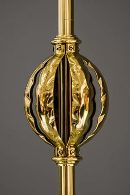 Art Deco Pendant with Original Glass Shades, Vienna, 1920s-SPD-1005456