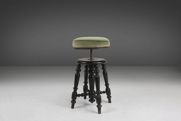 Art Deco Piano Stool, 1930s-YSY-1797369