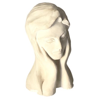 Art Deco Plaster Sculpture in the Style of Jan & Joel Martel, France, 1930s-UR-1436833