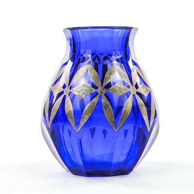 Art Deco Polish Vase from Josephine Glassworks, 1930s-BKO-1801310