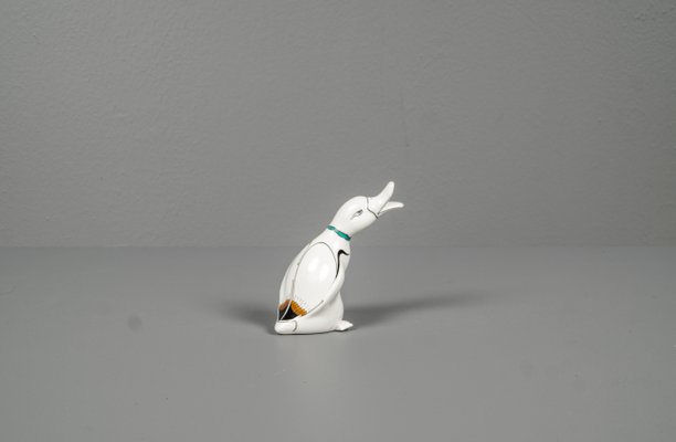 Art Deco Porcelain Duck, Taiwan, 1970s-VLO-1173601