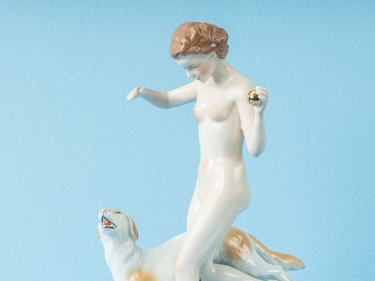 Art Deco Porcelain Figure, 1930s-GPP-787171