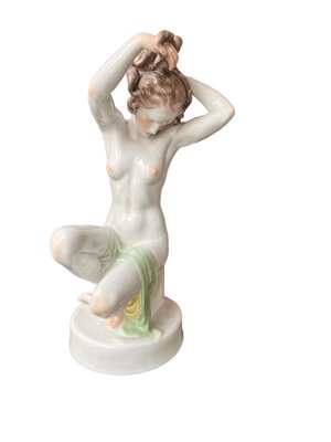 Art Deco Porcelain Figure by Elek Lux for Herend, 1920s-SEI-1404710