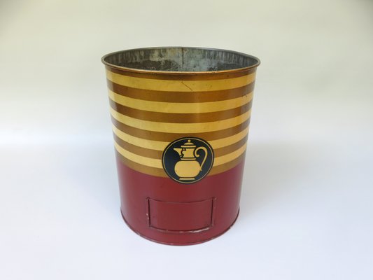 Art Deco Printed Kaiser's Coffee Storage Tin-EY-956495