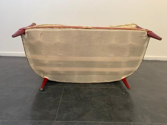 Art Deco Red Sofa-IJR-1186485