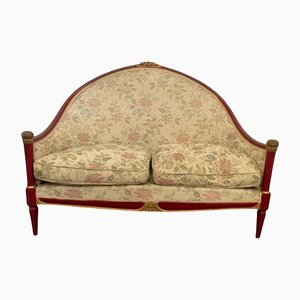 Art Deco Red Sofa-IJR-1186485