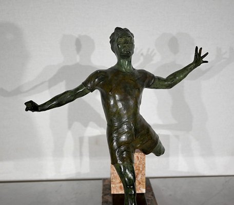 Art Deco Regula Sculpture of the Victorious Runner, Early 20th Century-RVK-1419322