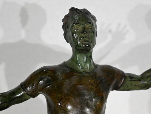 Art Deco Regula Sculpture of the Victorious Runner, Early 20th Century-RVK-1419322