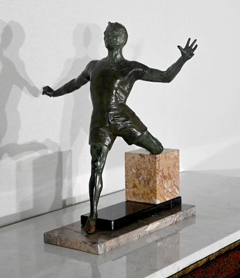 Art Deco Regula Sculpture of the Victorious Runner, Early 20th Century-RVK-1419322