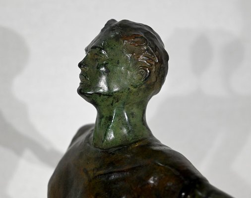 Art Deco Regula Sculpture of the Victorious Runner, Early 20th Century-RVK-1419322