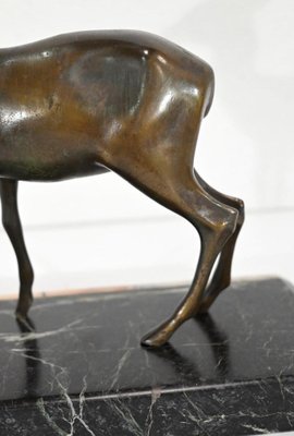 Art Deco Regulation of a Doe Sculpture-RVK-1338282