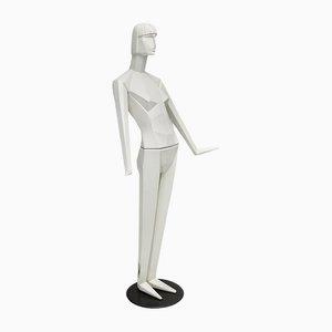 Art Deco Revival White Mannequin, France, 1980s-NB-1320831