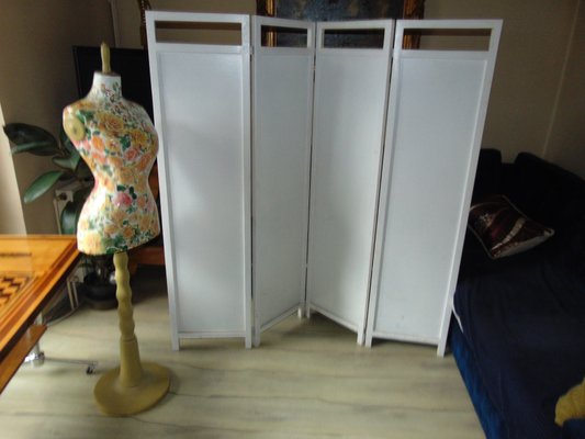 Art Deco Room Divider & Mannequin, 1920s, Set of 2-CAQ-1179169