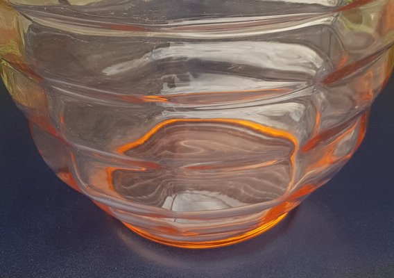 Art Deco Rosaline Glass Vase, 1920s-QDP-912647