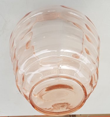 Art Deco Rosaline Glass Vase, 1920s-QDP-912647