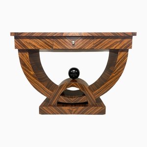 Art Deco Rosewood Console Table, 1980s-WIM-1323082