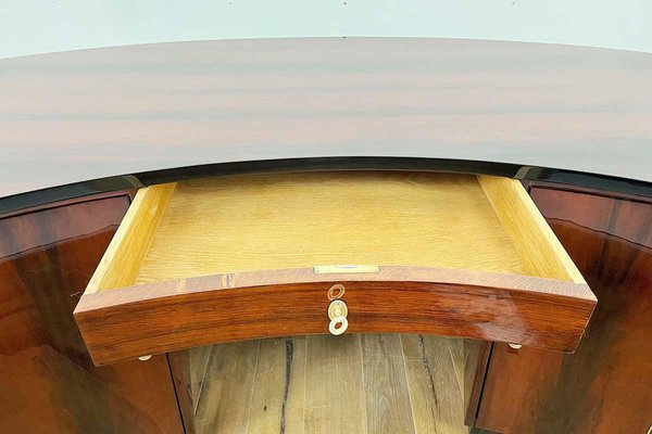 Art Deco Rosewood Desk from Villa Des Arts, Paris-VMP-1362871