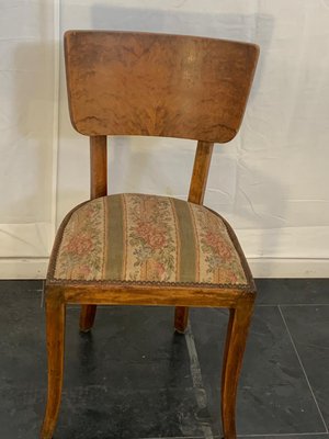 Art Deco Rosewood Dining Chairs, 1930s, Set of 4-IJR-546544