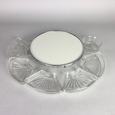 Art Deco Rotating Tray or Lazy Susan, 1930s-TZ-1355393