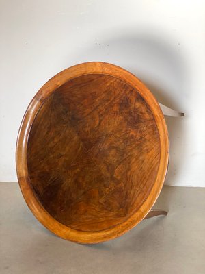 Art Deco Round Coffee Table, 1940s-NPC-1431776