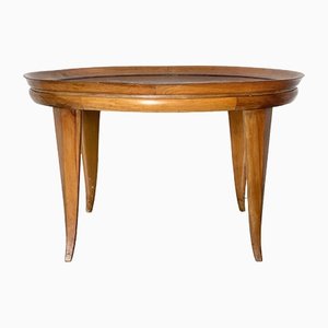 Art Deco Round Coffee Table, 1940s-NPC-1431776