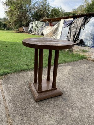 Art Deco Round Side Table, 1930s-OXJ-1703973