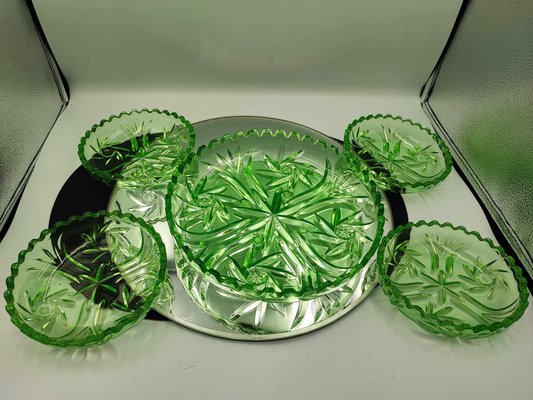 Art Deco Salad Bowls from Niemen, 1930s, Set of 5-CAQ-1388751