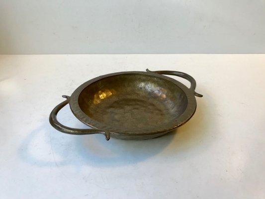 Art Deco Scandinavian Bronze Bowl, 1930s-LCR-678871