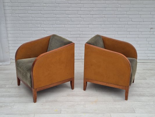 Art Deco Scandinavian Lounge Chair, 1970s-TMW-1821329