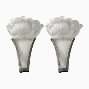 Art Deco Sconces by Rene Lalique, 1920s, Set of 2-EAI-1794199