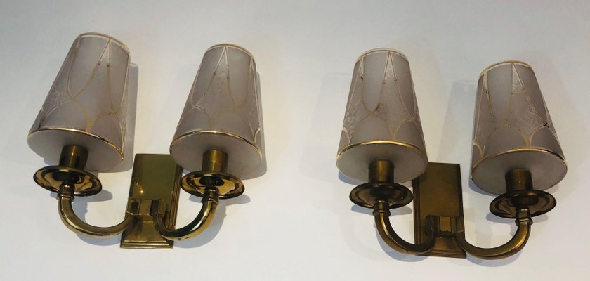 Art Deco Sconces, Set of 2-BA-1346257