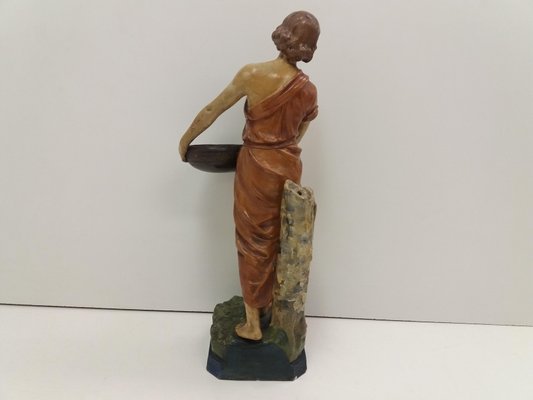 Art Deco Sculpture of Woman, 1930s-TZ-950070