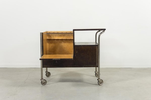 Art Deco Serving Trolley, 1930s-KMC-657073