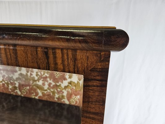 Art Deco Showcase in Walnut Root with Lateral Doors and Shelves, 1940-ZUW-1815375