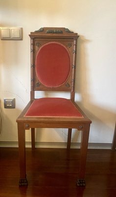 Art Deco Side Chairs, 1920s, Set of 2-GEL-782450