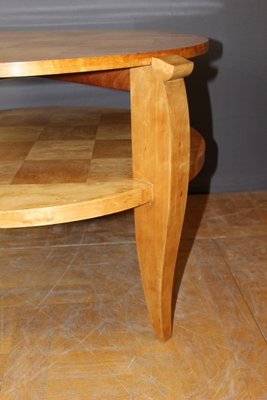 Art Deco Side Table in Birch, Norway, 1930s-BCR-1402807