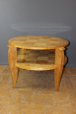 Art Deco Side Table in Birch, Norway, 1930s-BCR-1402807