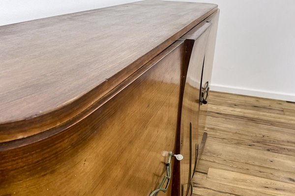 Art Deco Sideboard in Rosewood with Brass Applications, Paris, 1920s-VMP-1061499