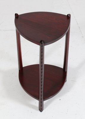 Art Deco Stained Beech Side Table Attributed to Piet Kramer, 1920s-MY-647005