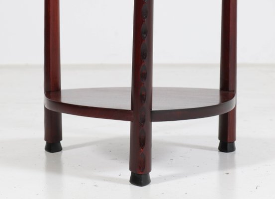 Art Deco Stained Beech Side Table Attributed to Piet Kramer, 1920s-MY-647005