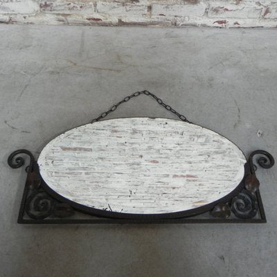 Art Deco Steel Mirror, 1933-TL-601001