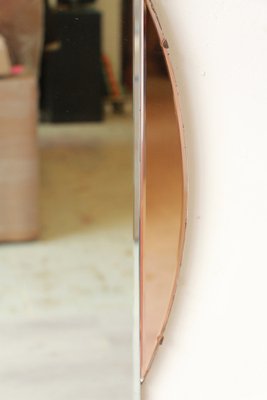 Art Deco Style Bicolor Beveled Mirror, 1950s-YRI-1805286