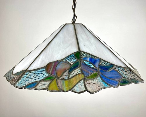 Art Deco Style Ceiling Lamp, 1980s-GYX-1358282