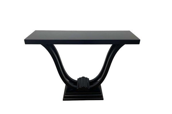 Art Deco Style Console with Delicate Curved Legs-VMP-1298055