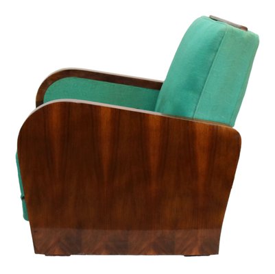 Art Deco Style Convertible Armchair, 1950s-YZB-2035624