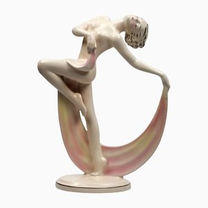 Art Deco Style Figurine of a Dancer-WMV-1127433