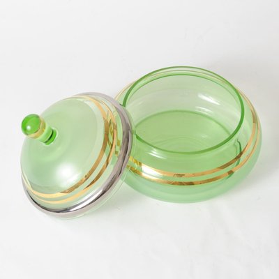 Art Deco Style Glass Box from De Rupel, 1950s-IXK-685188