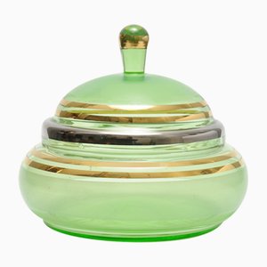 Art Deco Style Glass Box from De Rupel, 1950s-IXK-685188