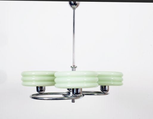 Art Deco Style Green Ceiling Light-AX-1175272