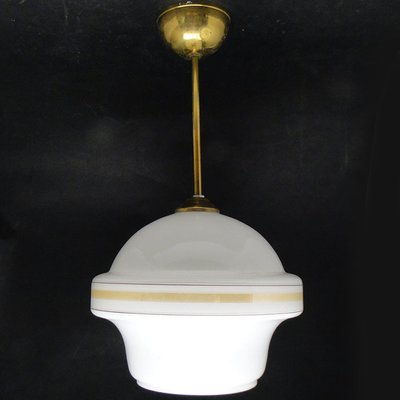 Art Deco Style Pendant Lamp, Poland, 1950s-BKO-1419760